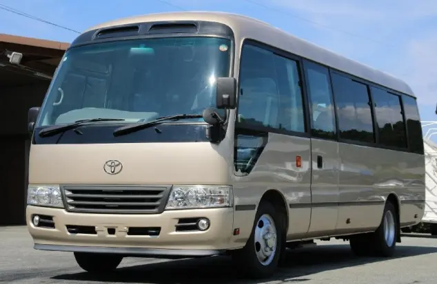 2016 Toyota Coaster — Front exterior
